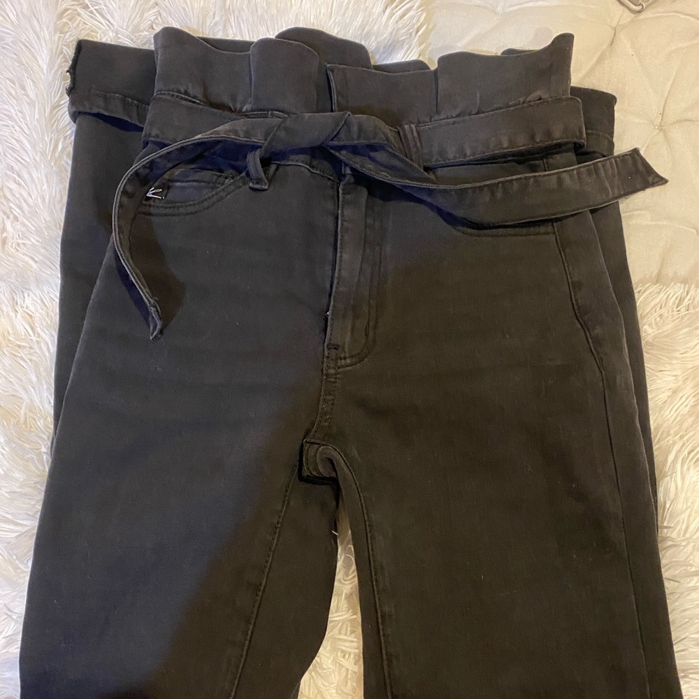 Vici black paper bag jeans - Picture 4 of 6